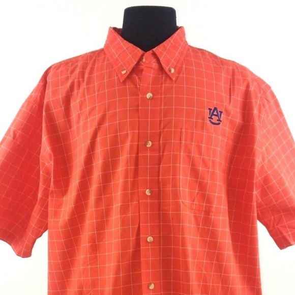 BAW Athletic Wear AUBURN Tigers Button Front Shirt - Picture 4 of 8